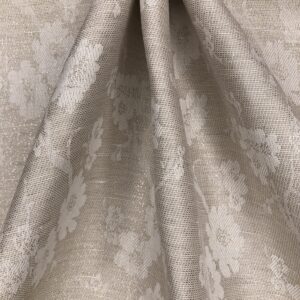 Arnspitz Leinenmischung Lurex, weiß/creme-gold