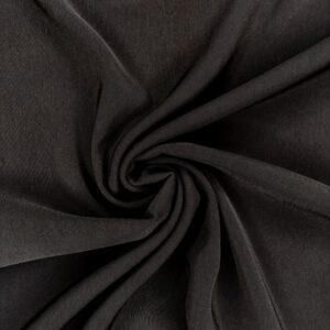 Stretch Polyester, schwarz