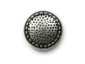 Trachtenknopf altsilber 15mm