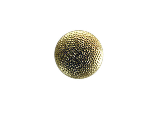 Uniformknopf 16 mm gold gekörnt