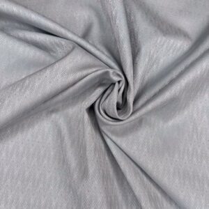 Jacquard Fischgrat, silber/perlweiß