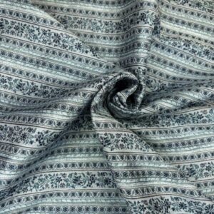 Jacquard  Querstreifen, gischt/tinte/blaugrün