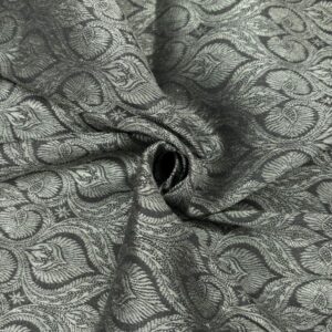 Ornament Querstretch, zeder/schwarz