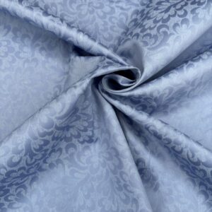 Baumwollsatin Allover, himmelblau