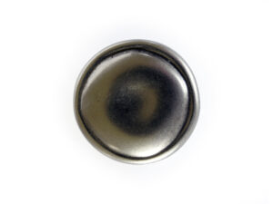 Knopf 40 altsilber