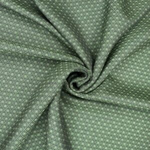 Franzi Wollbrokat Stretch, kettgrün/macca/taxus  Kette schwarz