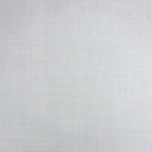 Feinserge Baumwollmischung, blassblau Kette weiß – Bild 3