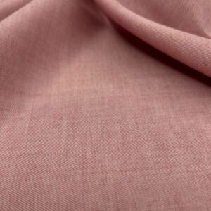 Feinserge Baumwollmischung, altrosa  Kette weiß