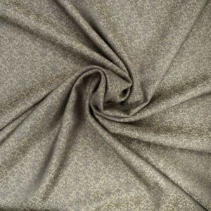 Rachel Wollbrokat thuja, Kette schwarz