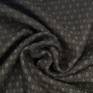 Irmela Wollbrokat 3D, blueberry/denim   Kette schwarz