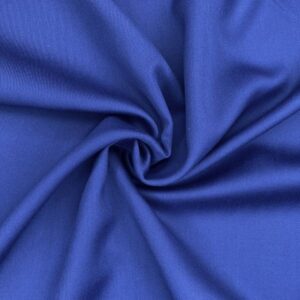 Satin Wollmischung, marineblau
