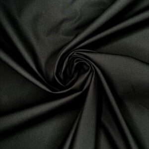 Trachtenfutter Baumwolle, schwarz