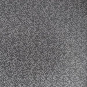 Rachel Wollbrokat teer,  Kette schwarz