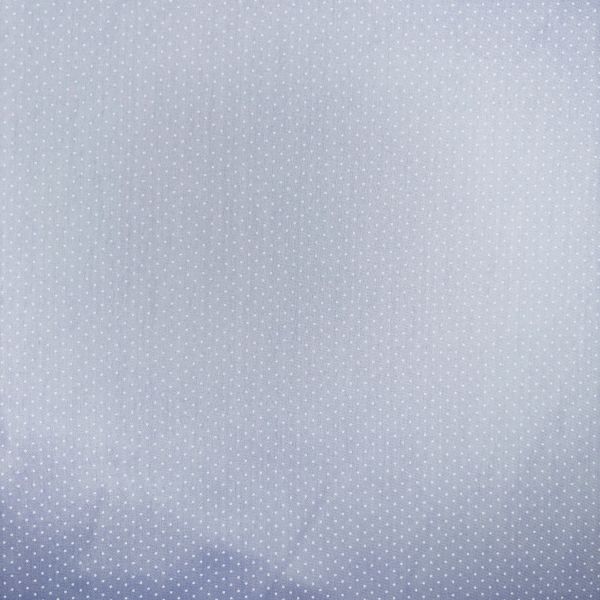BaumwollsatinTupfen, hellblau – Bild 4