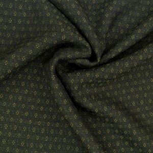 Irmela Wollbrokat 3D, taxus/oliv  Kette schwarz