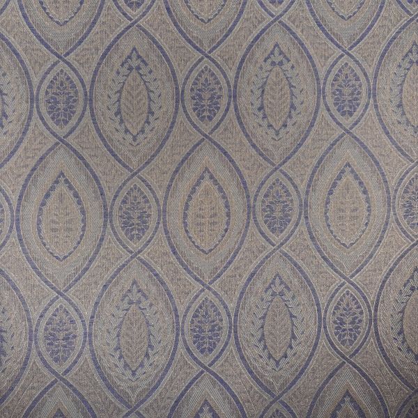 Jacquard Ornament groß, alpaka/denim – Bild 3