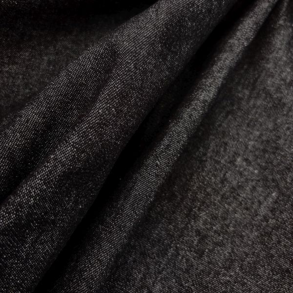 Jeans Baumwolle 340g, schwarz – Bild 2