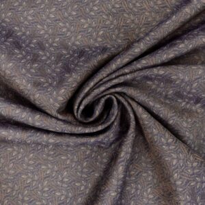 Jacquard Floral Allover, denim/alpaka
