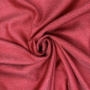 Jacquard Allover, rubinrot