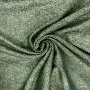 Jacquard Floral, reseda/perlgrün