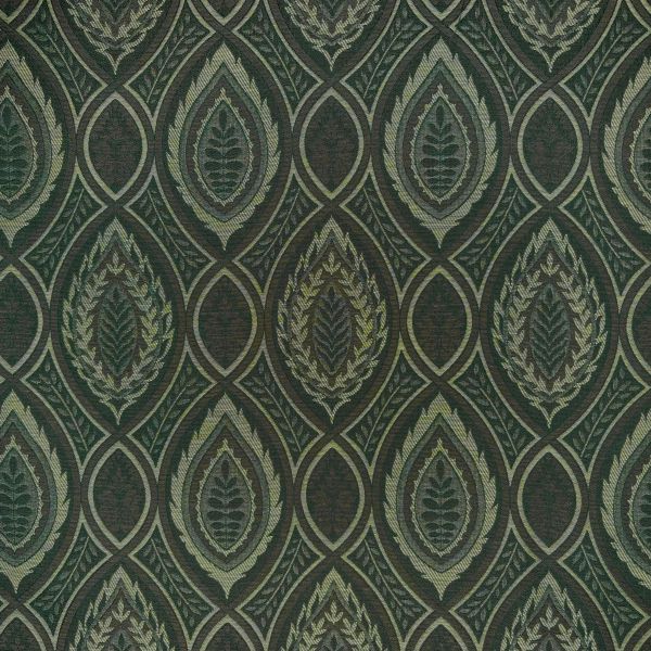 Jacquard Ornament groß, dunkelgrün/weide – Bild 3