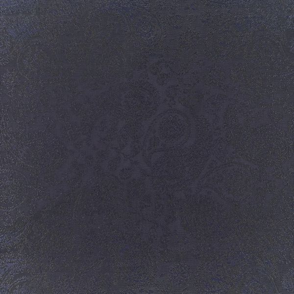 Jacquardfutter Paisley, nachtblau – Bild 3