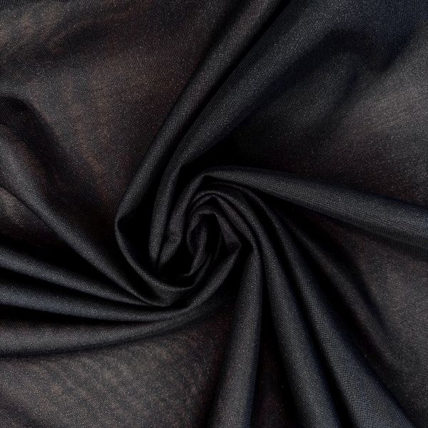 Bügeleinlage Polyknit monoelastisch, schwarz