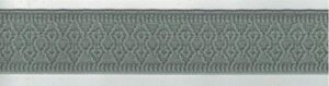 Trachtengürtel Stretch, grau  per m