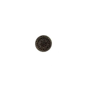 Trachtenknopf Halbkugel altgold, 11,5mm