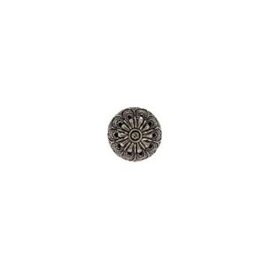Trachten-, Westenknopf silber, 14mm