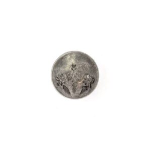 Trachtenknopf Ornament altsilber 18mm