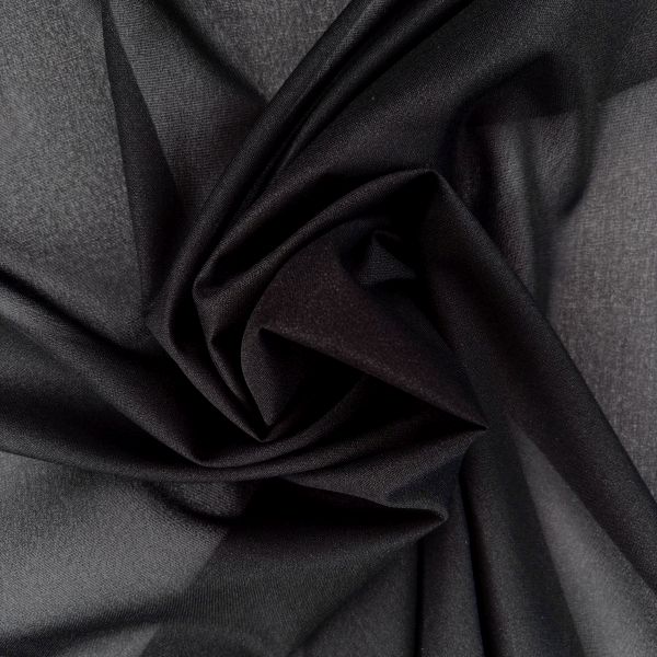 Vlieseline G785 elastisch fein, schwarz