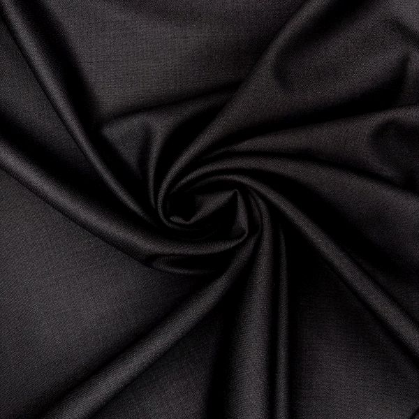 Satin, edel, fein, schwarz 340g