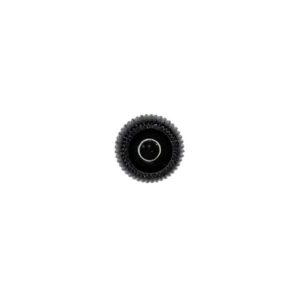 Trachtenknopf Nylon, schwarz  12,5mm