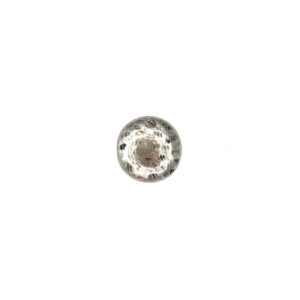 Dirndlknopf gehämmert, 12,5mm, altsilber