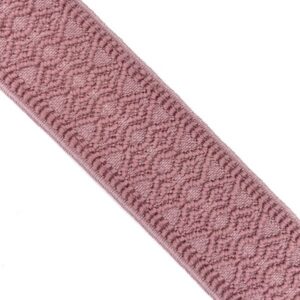 Trachtengürtel Stretch, rose  per m