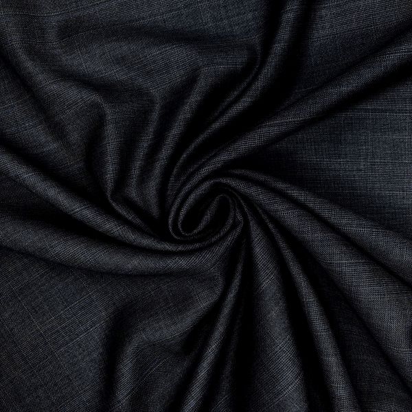 Kammgarn-Glencheck 120´s, anthrazit/blau